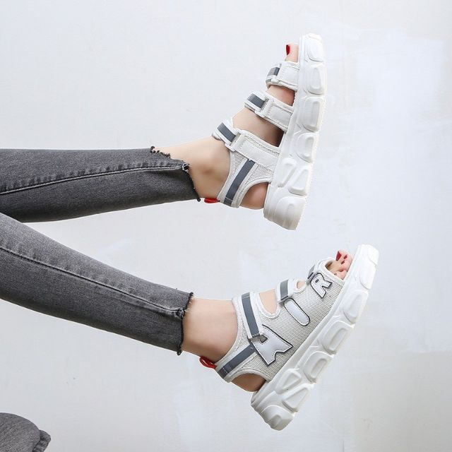 ( 2 màu ) giày sandal phản quang Air giá rẻ đẹp chính hãng chất lượng Trend hè
