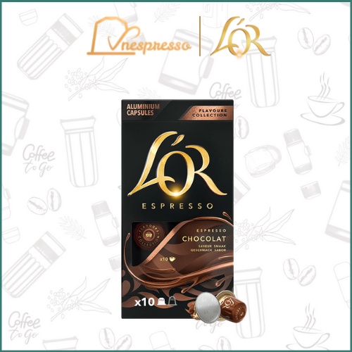 Viên nén cà phê Nespresso compatible L'OR Barista Creation - Hộp 10 coffee capsules