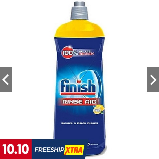 [GIẢM GIÁ SỐC] Nước làm bóng chén bát trợ xả Finish 800ml (hương chanh)