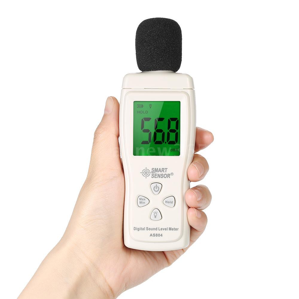 Máy đo độ ồn mini có màn hình hiển thị LCD chuyên dụng