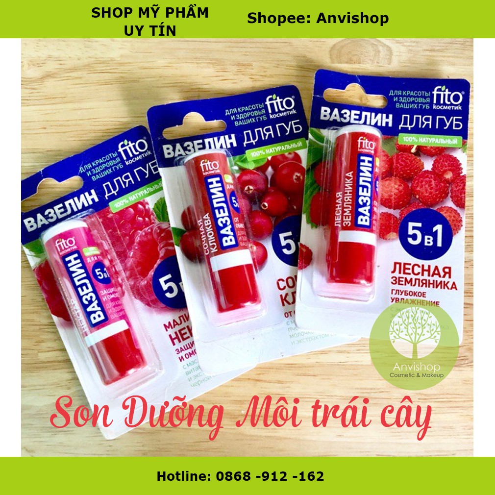 Son dưỡng môi Fito Vaseline 5in1 - son dưỡng môi mỡ hươu Astrid ANVISHOP | BigBuy360 - bigbuy360.vn