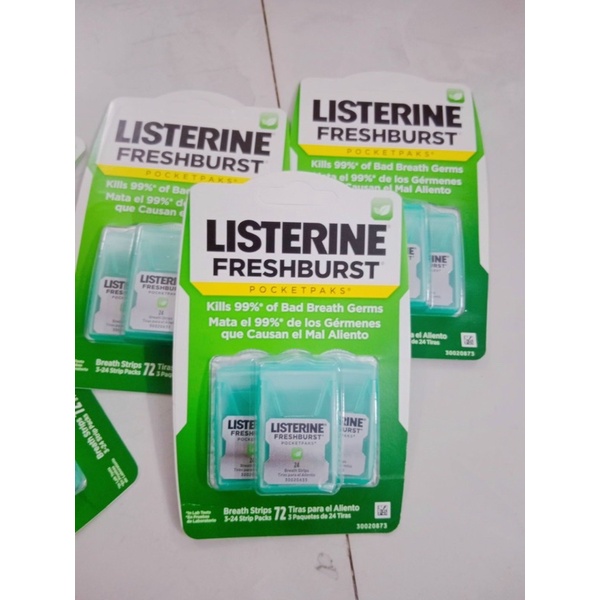 PHIM NGẬM THƠM MIỆNG LISTERINE POCKETPAKS