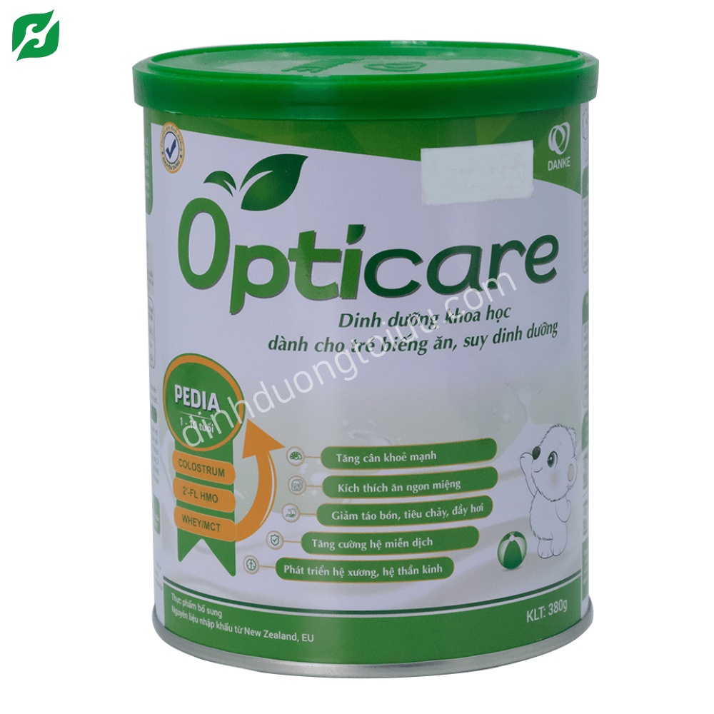 Sữa bột Opticare Pedia – Giúp bé tăng cân đều, hỗ trợ tiêu hóa (380gr/ 850gr)