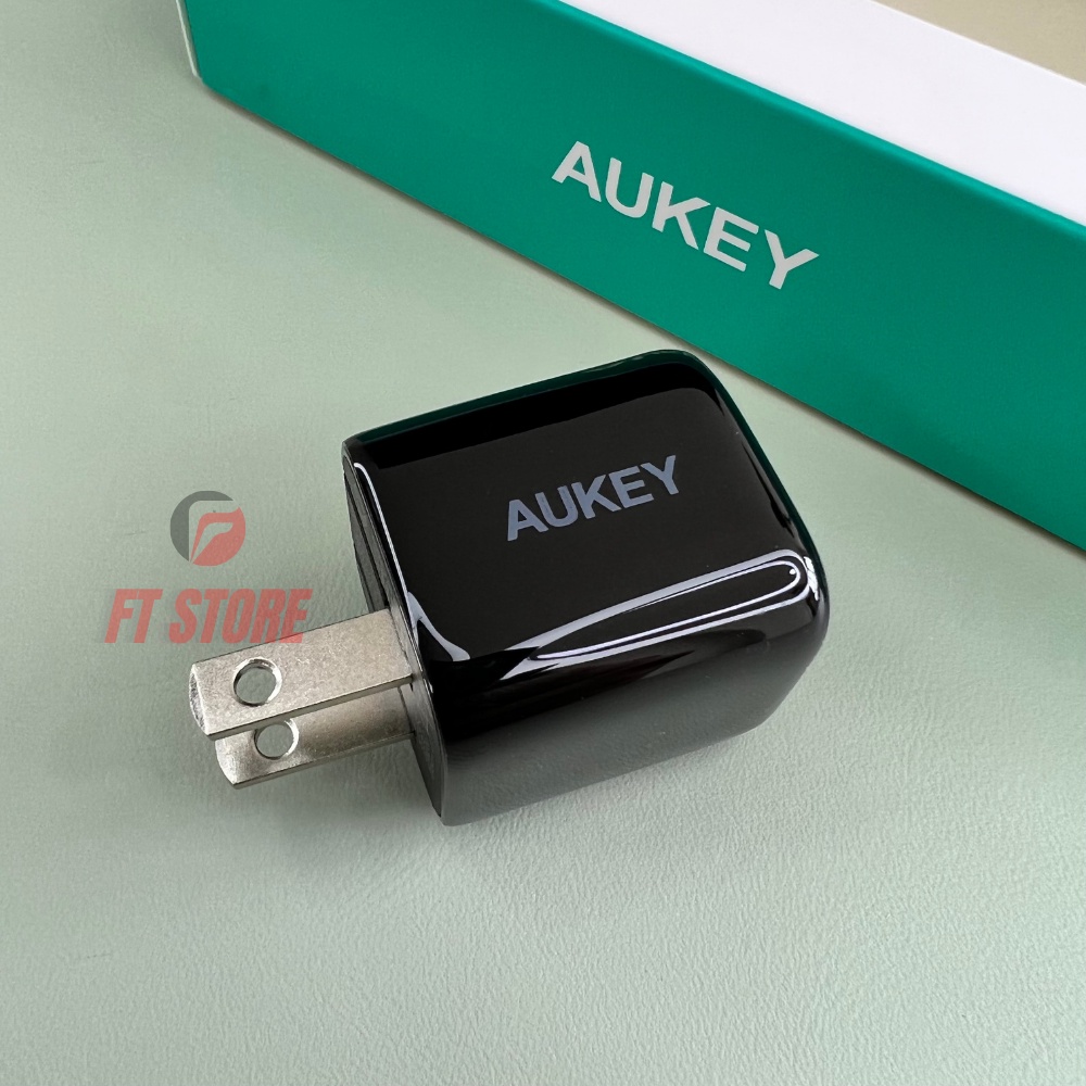 [GIAO HÀNG NHANH] Củ Sạc Nhanh 20W Omnia Aukey PA-B1 Pro Công nghệ GAN PD 20W  QC 3.0 cho IP8-IP13 Android, chính hãng