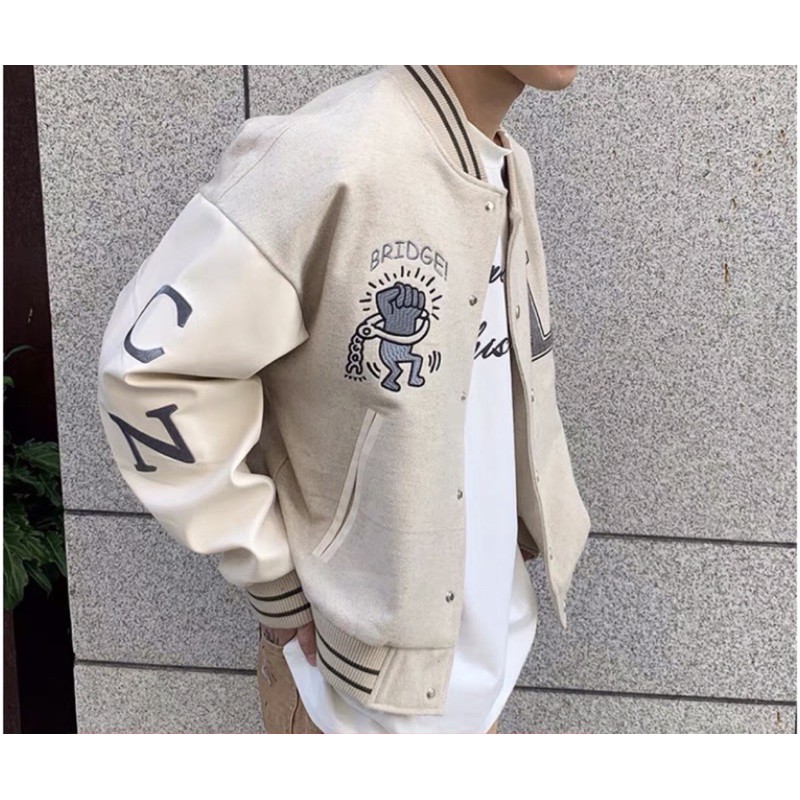 L  VARSITY JACKET(ẢNH thật)