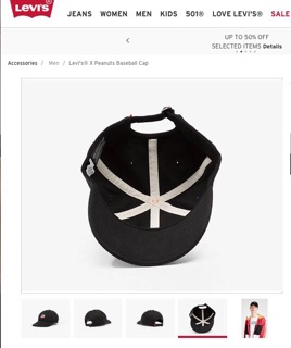 Mũ lưỡi chai Levi’s