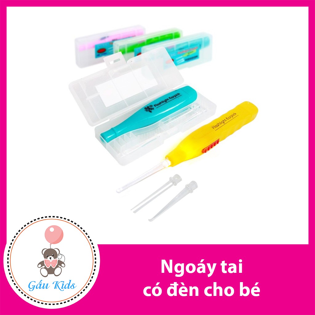 Ngoáy tai có đèn cho bé
