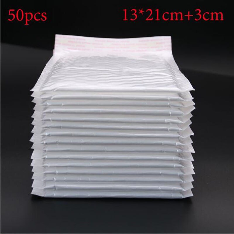 Set 50 Túi Xốp Trắng Mini (13X21Cm + 3cm)