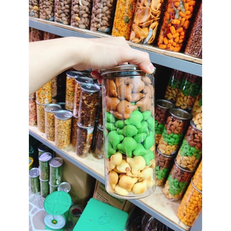 Bánh Gấu Nhân Kem Sữa Mix 3 Vị❤️Loại Đặc Biệt❤️Ngậy Thơm Ngon- hũ 300gr_ Đồ ăn Vặt CemLYHN | BigBuy360 - bigbuy360.vn