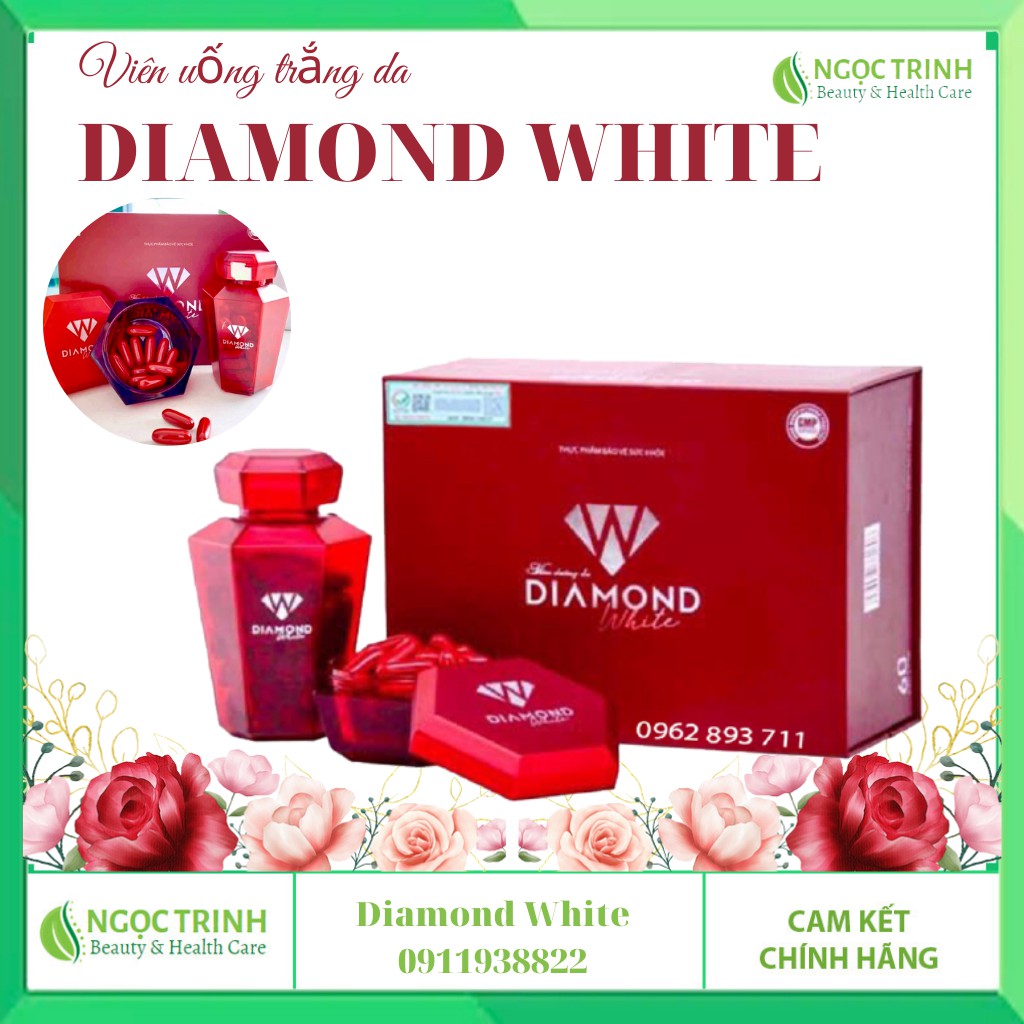 [HÀNG CHÍNH HÃNG] - Viên uống trắng da Diamond White Ngọc Trinh 2021 | BigBuy360 - bigbuy360.vn