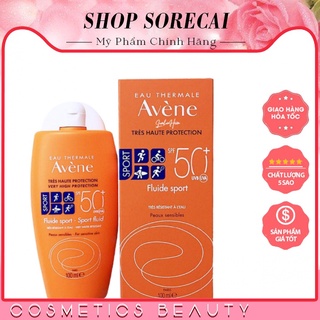 Kem chống nắng avène sort fluid spf50+, kem chống nắng an toàn hiệu quả