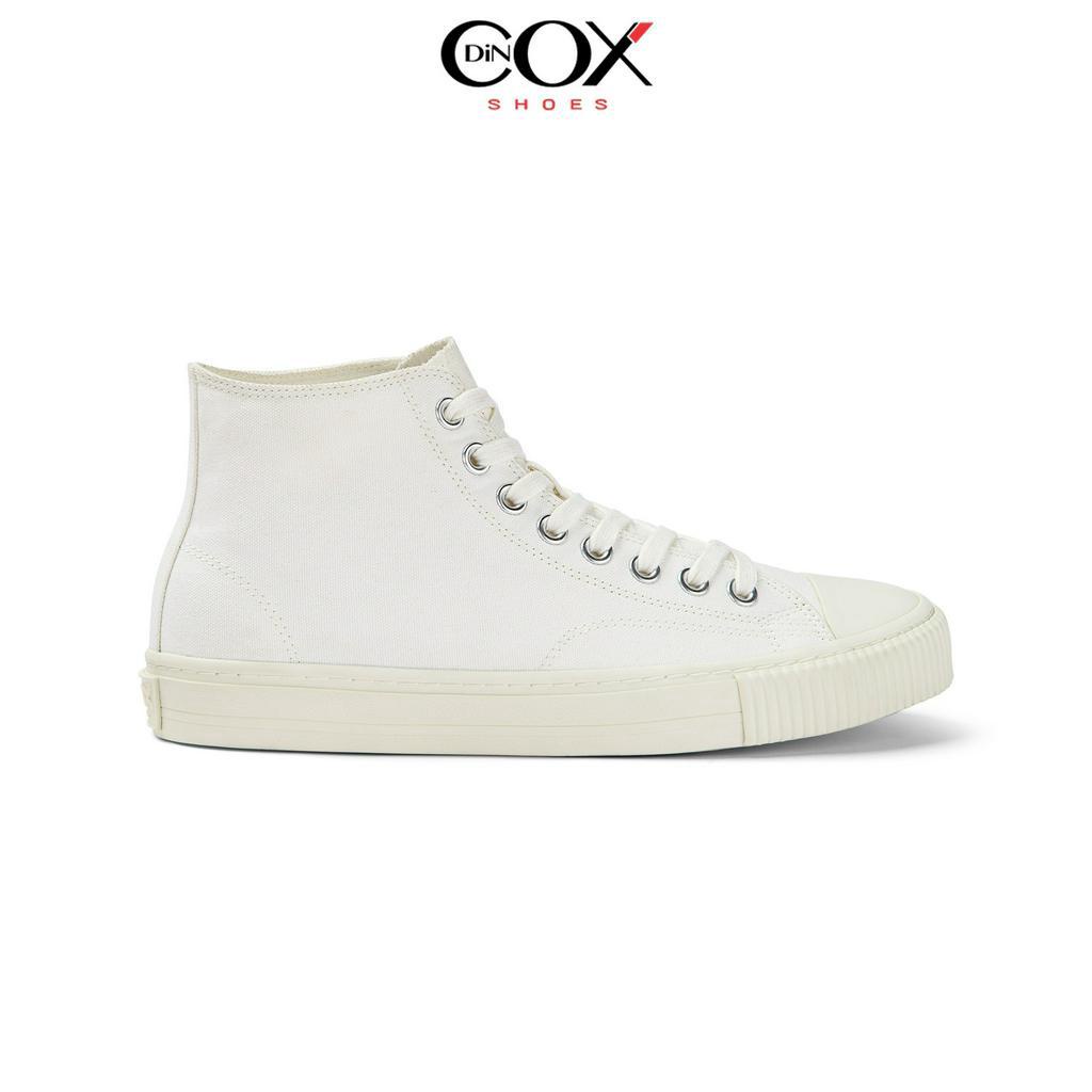 Giày Sneaker Nam Nữ E06Hi White kiểu dáng cao cổ