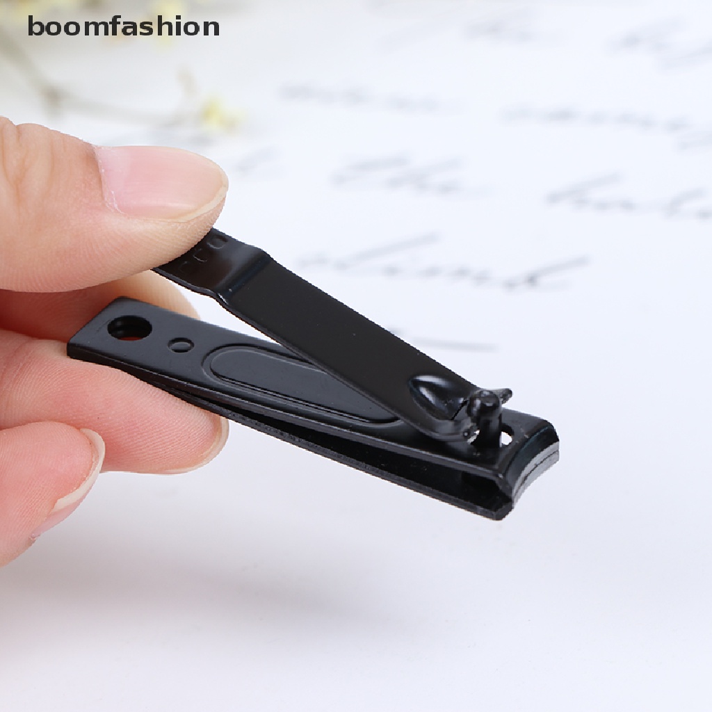 [boomfashion] Professional Black Stainless Steel TOE Nail Cutter Nails Trimmer Clipper Machine [new]