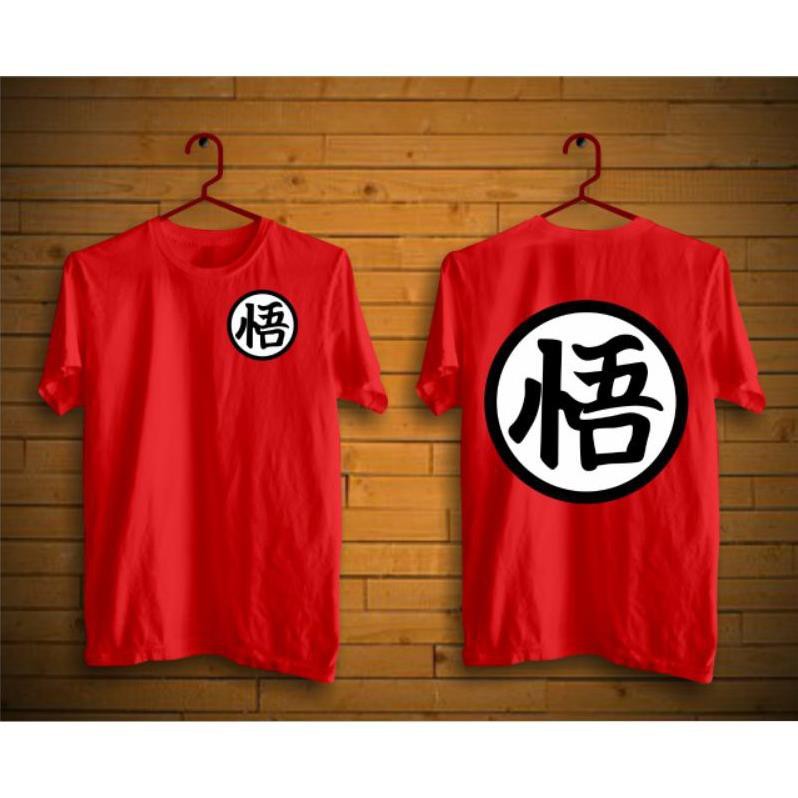 Áo thun in hình Anime T-Shirt - Goku Logo  đẹp cực chất- HUY DZ STORE