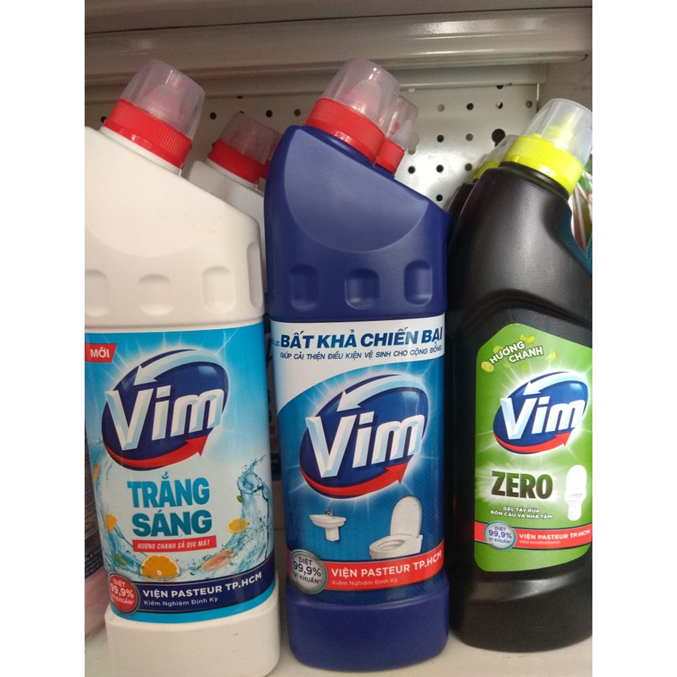 Chai tẩy bồn cầu Vim 900ml