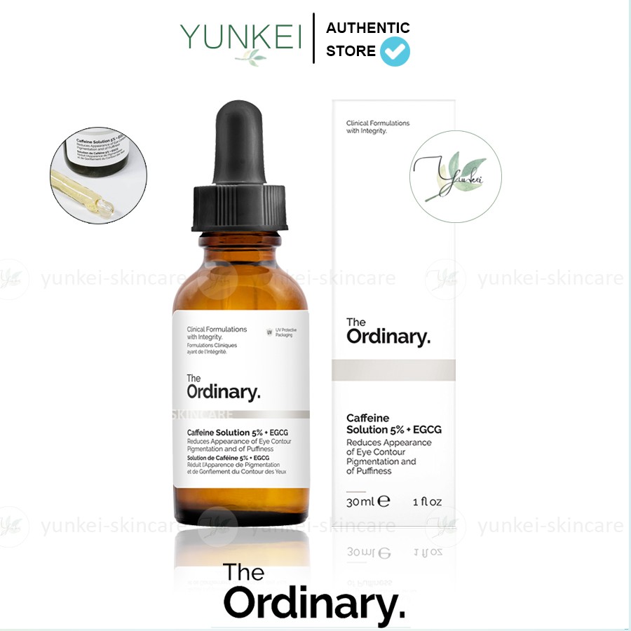 Serum mắt Caffeine Solution 5% + EGCG - The Ordinary