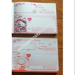 (Tặng 1 quyển phiếu ship)Combo 20 quyển phiếu ship hàng