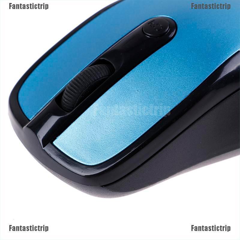 Fantastictrip Optical wireless mouse mice usb mouse 2.4ghz with mini usb dongle for pc