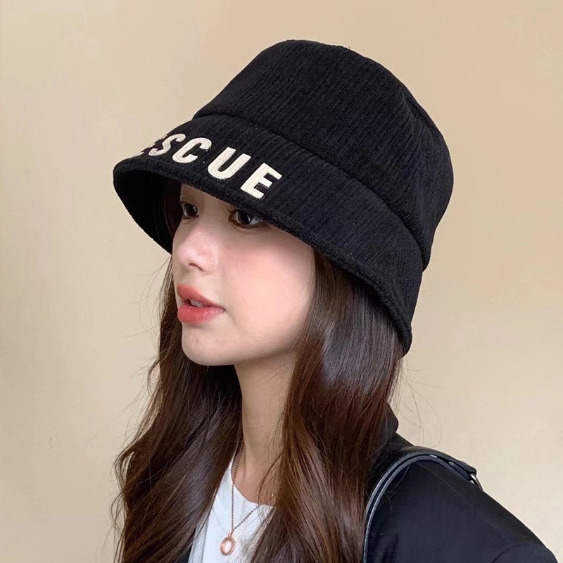 Mũ Bucket In Chữ Thời Trang Thu Đông 2022 Cá Tính Cho Nữ