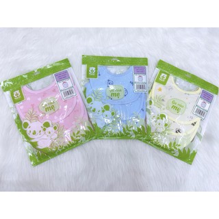 Yếm tròn Mipbi cúc bấm cao cấp cho bé set 3 chiếc