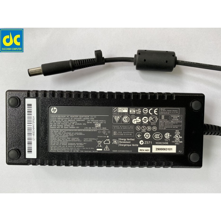 Sạc cho máy tính HP ( Adapter HP 135W ) 19.5v 6.9A