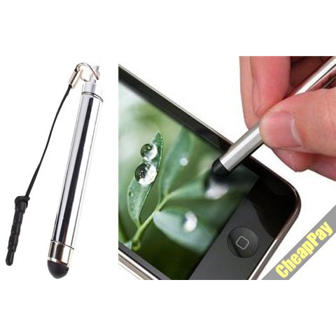 Bút Cảm Ứng Mini Giá Rẻ - Siêu Nhỏ Gọn - Jack 3.5mm Chống Bụi Cho Smartphone