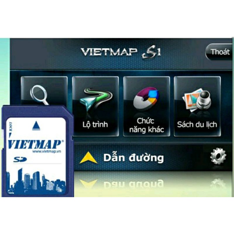 thẻ vietmap s1 cho dvd o to