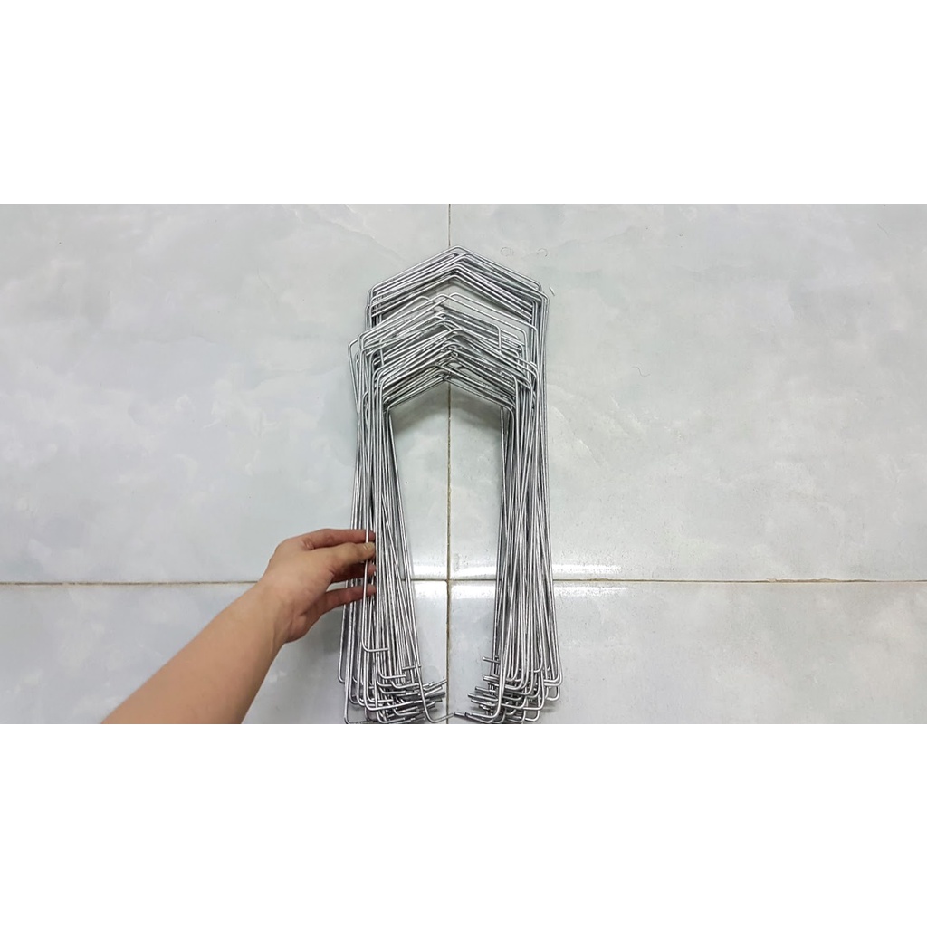 Móc vuông treo lan chậu 18cm-cao 55cm tính 1kg