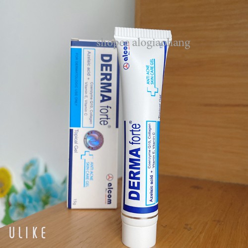 [Chính Hãng] Derma Forte 15g - Gel ngừa mụn sáng da ngừa thâm mụn