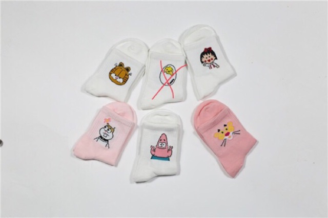 Vớ tất hình siêu dễ thương hàng Quảng Châu