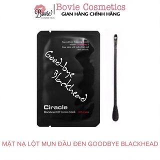 (Gói lẻ) Mặt nạ lột mụn đầu đen Goodbye Blackhead Ciracle