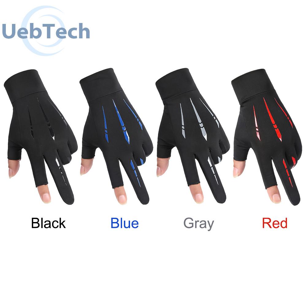 Găng Tay Chống Trượt Thoáng Khí Dùng Khi Đạp Xe/Câu Cá Cho Nam Nữ