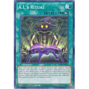 Thẻ bài Yugioh - TCG - A.I.'s Ritual / MP21-EN025'