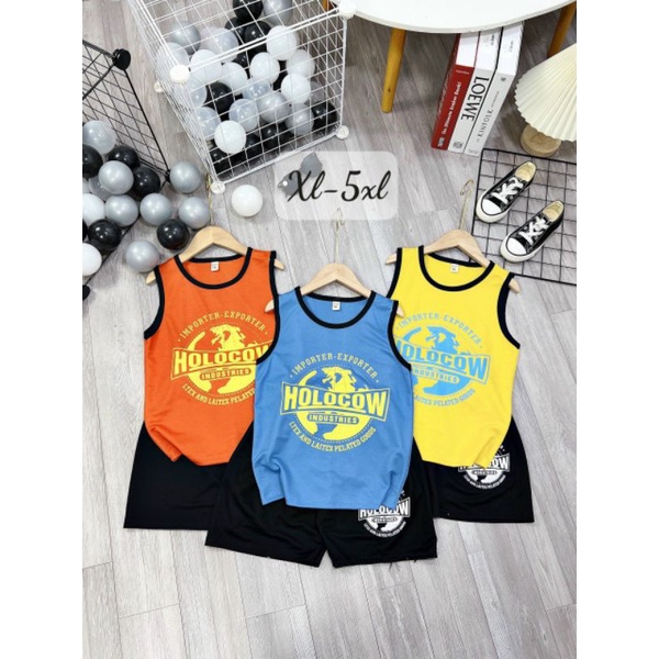Bộ cộc tay đại cồ bé trai (23-33kg)