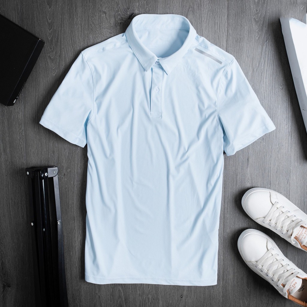 [ Mã 12FASHIONSALE1 giảm 10K đơn 50K ] Áo Thun Nam Cổ Bẻ Tay Ngắn Chất Liệu Cotton Có Giãn 4 chiều(Cam Kết Hàng Đẹp) | BigBuy360 - bigbuy360.vn