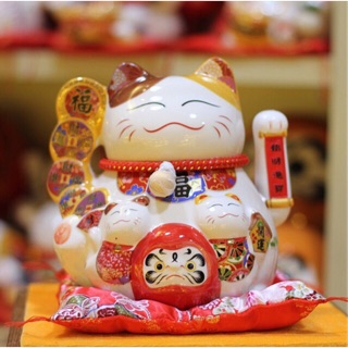 Mèo thần tài 22 cm vẫy tay