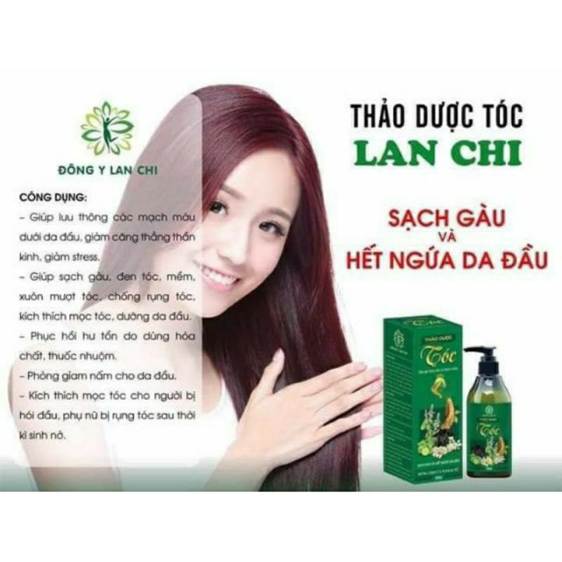 Dầu gội thảo dược Lan chi