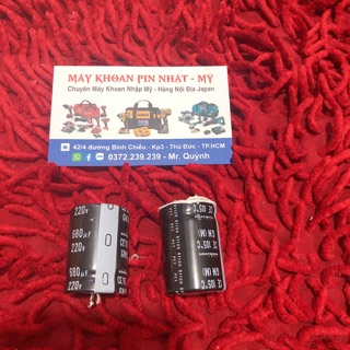Combo 5.  Tụ lọc nguồn 220v 680Uf