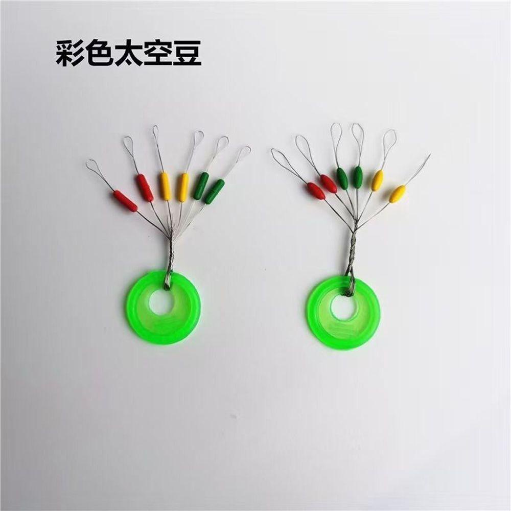 Bộ 600 Phao Câu Cá Bằng Cao Su Nhiều Màu Sắc