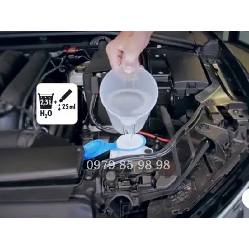 Nước rủa kính xe ô tô làm trong kính lái - Sonax Xtreme Clear View 1:100 NanoPro 271141