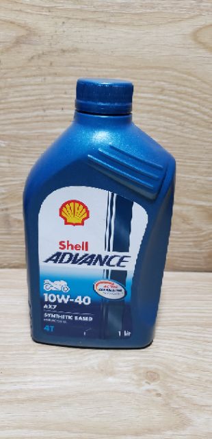 nhớt shell advance ax7 xe số 10w40