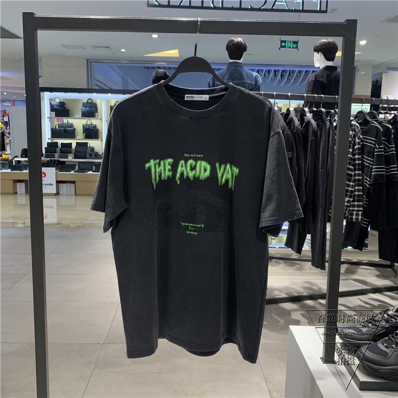 Áo thun tay lỡ The Acid  , áo phông cotton nam nữ unisex , Cocmer_vn