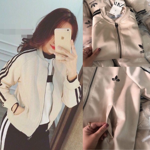 Áo Bomber Da Lộn HAI MÀU ĐEN + KEM - Áo Khoác Thể Thao Da Lộn HOT NHẤT 2021
