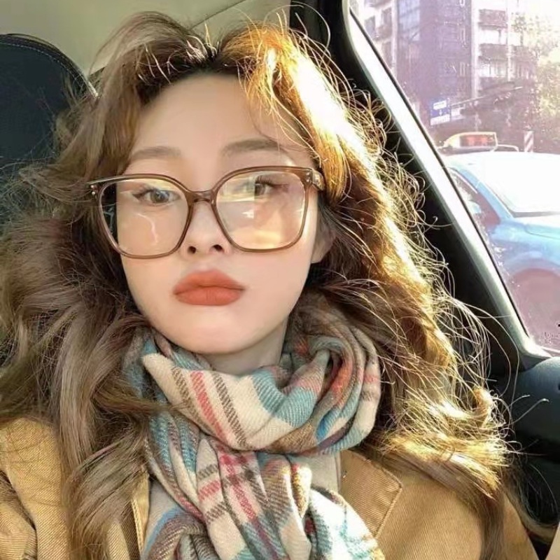 (KIQI-FASHION) COD Mắt Kính Chống Bức Xạ Gọng Vuông Thời Trang Cổ Điển Chất Lượng Cao Chống Ánh Sáng Xanh Có Thể Thay Thế Cho Máy Tính