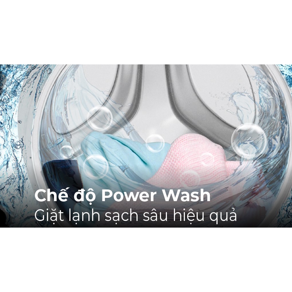 Máy giặt lồng ngang Casper Inverter 10.5 kg WF-105I150BGB Mới 2021