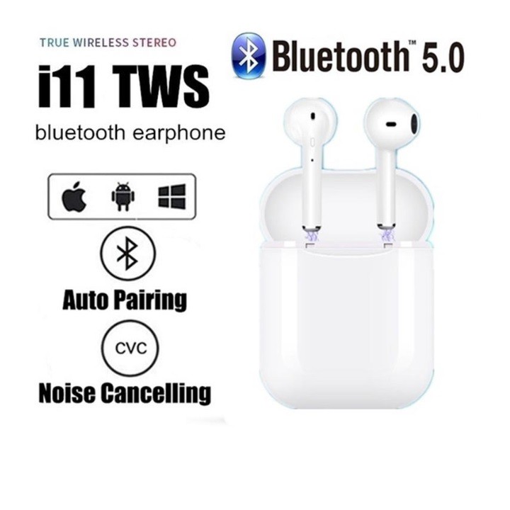 i7s / i9s / i10 Max / i11 TWS Tai nghe không dây Bluetooth Tai nghe điều khiển cảm ứng thông minh dùng cho Ios và Androi