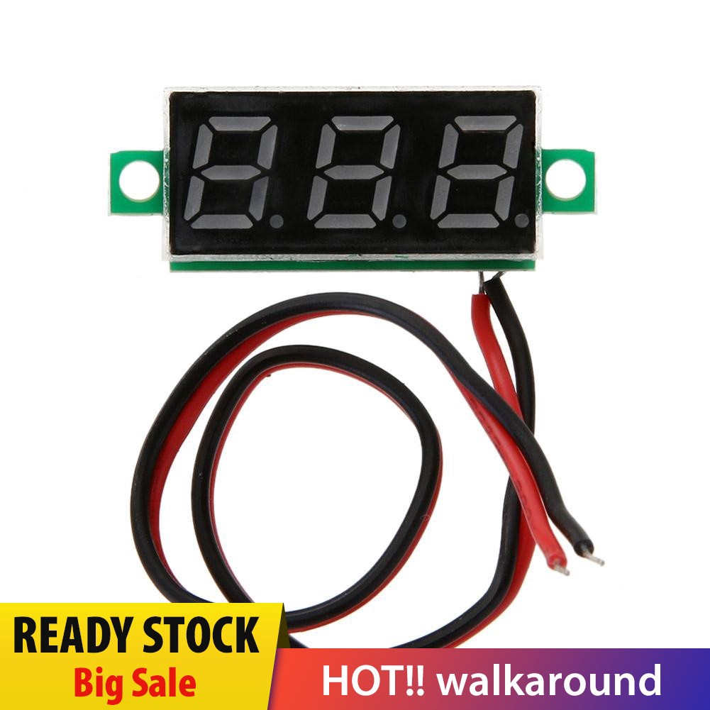 Máy đo vôn kế điện tử led mini chuyên dụng 0.28inch DC 2.5v-30v