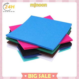 40 Miếng Vải Polyester 10x10cm Làm Đồ Thủ Công