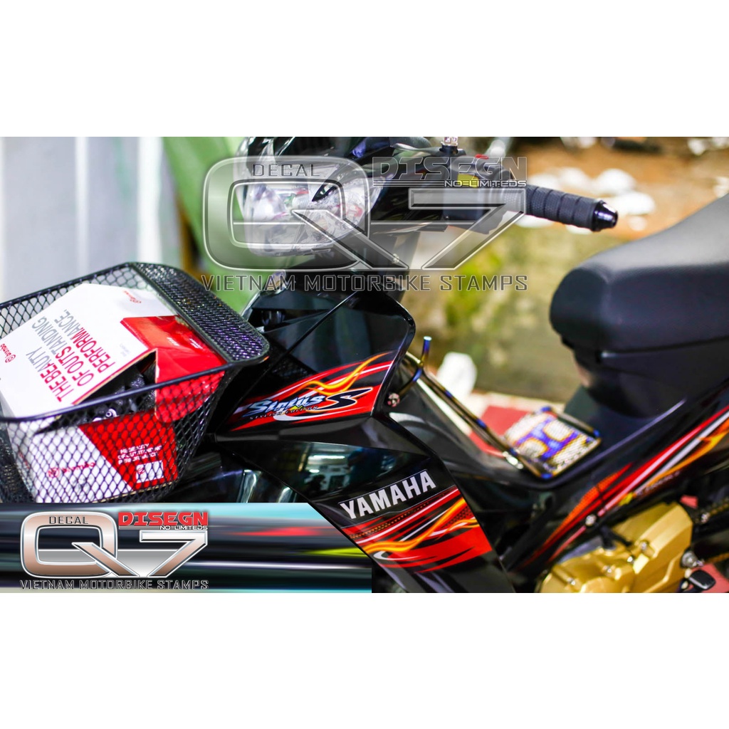 Tem Rời Sirius 110 Xe đen