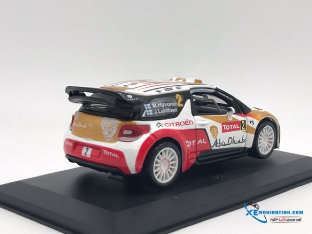 Xe Mô Hình Citroen C-ELYSÉE WTCC 2014 #2 Bburago 1:32 (Đỏ)